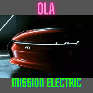 ओला की पहली इलेक्ट्रिक कार