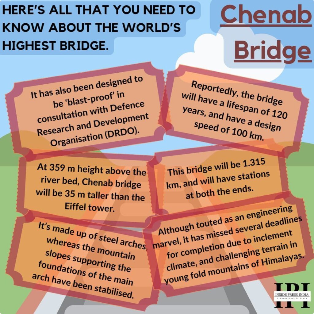 india's highest railway bridge facts
