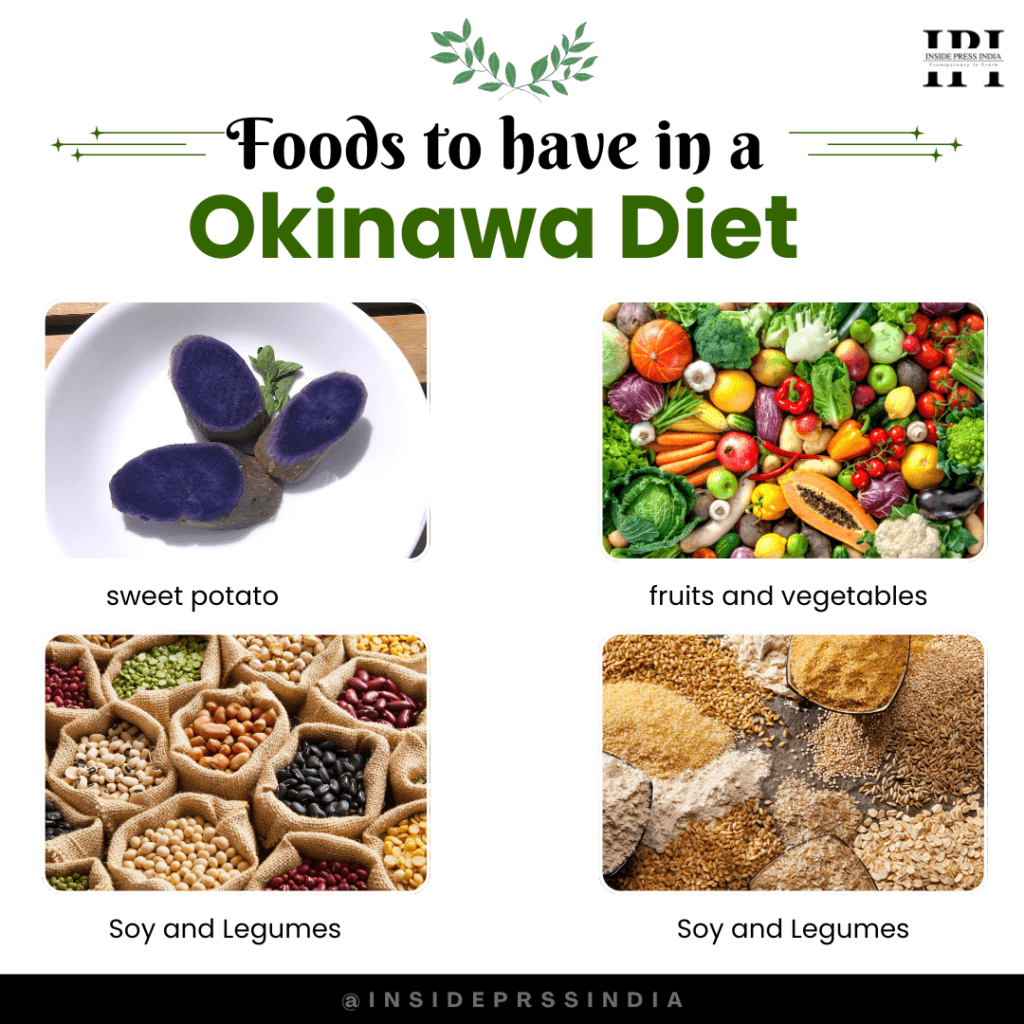 Foods to have in a okinawa diet